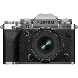 Câmera FUJIFILM X-T5 Mirrorless com lente XF 16-50mm f/2.8-4.8 R LM WR - Prata 
