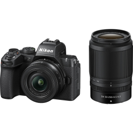 Câmera Nikon Z50 II Mirrorless com lente Z DX 16-50mm f/3.5-6.3 VR + Z DX 50-250mm f/4.5-6.3 VR