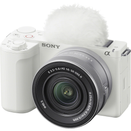 Câmera Sony ZV-E10 II Mirrorless com lente 16-50mm (Branca)