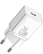 Carregador Baseus Super Si 20W Tipo C – Alta Velocidade de Carga e Design Compacto (Branco)
