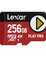 Cartão de Memória MicroSDXC Lexar Professional Play Pro 256GB UHS-I 900MB/s