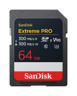 Cartão de Memória SDXC SanDisk Extreme PRO 64GB UHS-II 300MB/s