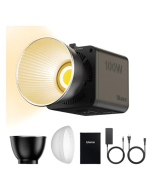 Luz de Vídeo LED Ulanzi ML100Bi 100W COB – Potente, Portátil e Versátil