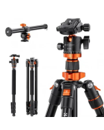 Tripé para Criadores de Conteúdo K&F Concept - Com Braço Lateral para Vídeos Overhead e 10kg de Carga