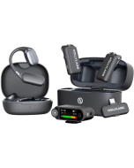 Microfone Wireless Hollyland LARK MAX 2 Duo Ultimate Combo para Câmeras e Dispositivos Móveis
