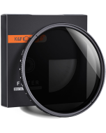 Filtro ND Variável Nano-B K&F Concept 77mm (ND2 a ND400)
