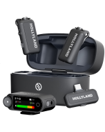 Microfone Wireless Hollyland LARK MAX 2 Combo para Câmeras e Dispositivos Móveis