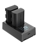 Kit de Baterias SmallRig LP-E6NH com Carregador USB Duplo – Compatível com Canon R6, R6 Mark II, R7 e 90D