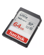 Cartão de Memória SDXC SanDisk Ultra 64GB UHS-I 140MB/s