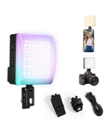Luz de Vídeo LED RGB Ulanzi C10RGB 10W – Compacta e Criativa para Fotografia e Vídeo