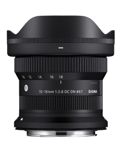 Lente Sigma Contemporany 10-18mm f/2.8 DC DN para Canon-RF