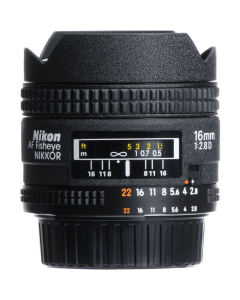 Lente Nikon AF Fisheye-NIKKOR 16mm f/2.8D 