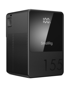 Bateria Mini V-Mount SmallRig VB155 – 155Wh, Carga Rápida 100W e Display OLED