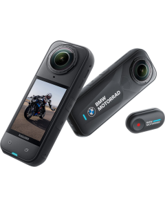 Câmera Insta360 X5 360° 8K – Gravação Imersiva de Alta Performance (BMW Motorrad Edition)
