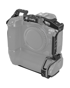 Cage SmallRig para Câmeras Canon EOS R5, R6, R5C e R6 Mark II com Grip de Bateria BG-R10 – Proteção e Montagens Profissionais