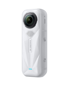 Câmera Insta360 X5 360° 8K Branca – Vídeos Imersivos com Estabilização FlowState