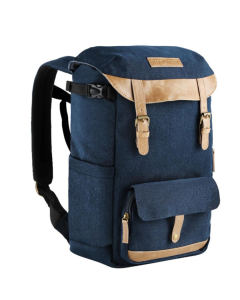 Mochila para Câmera DSLR K&F Concept 20L – Proteção e Transporte de Equipamentos Fotográficos (Azul)
