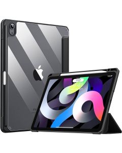 Capa Transparente iPad Air com Suporte para Pencil -Preto