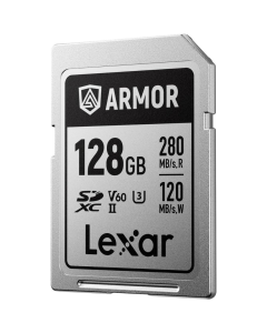 Cartão de memória Lexar 256 GB ARMOR SILVER UHS-II SDXC