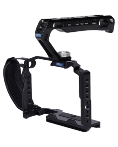 Cage Completa Sirui para Câmeras FUJIFILM X-H2 e X-H2S – Montagem de Acessórios e Proteção Profissional