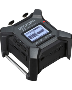 Gravador de Áudio F3 Zoom para Filmagem e Podcast