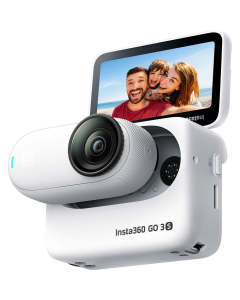 Câmera Insta360 GO 3S 128GB – Compacta e Portátil para Vídeos em Movimento