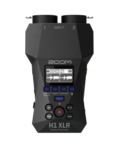 Gravador Zoom H1 XLR para Podcast Profissional Portátil