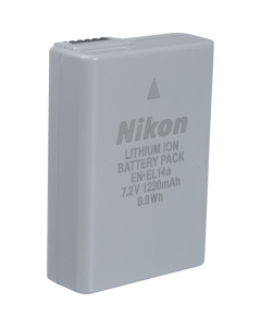 Bateria Nikon EN-EL14a - compatível com D5600, D3500, D3400 e outros modelos