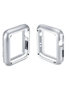 Case Bumper Magnético Para Apple Watch 38mm Prata 