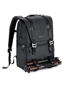 Mochila K&F Concept Beta 20L – Impermeável para Câmera, Tripé e Notebook 15,6" (Preta)