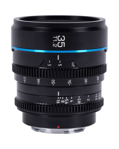 Lente Cinema Sirui Night Walker 35mm T1.2 S35 para Canon RF