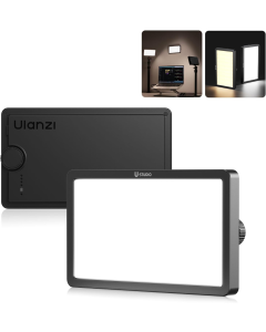 Luz de Vídeo LED Ulanzi K6500 – Magnética, Compacta e Versátil para Câmera e Estúdio