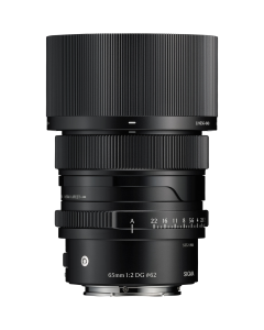 Lente Sigma Contemporary 65mm f/2 DG para Sony E preta