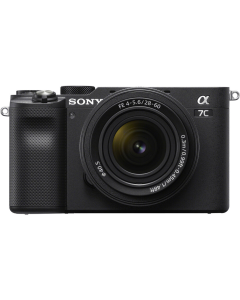 Câmera Sony Alpha a7C 24.2Mp 4k Mirrorless FE 28-60mm f/4-5.6 - Preta