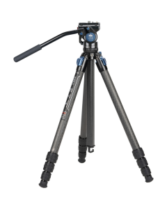Tripé Sirui ST-124 com Cabeça Fluida VA-5 - Capacidade até 12 kg