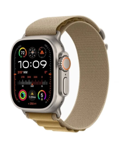 Apple Watch Ultra 2 49mm, Titanium, Pulseira Tan Alpine 