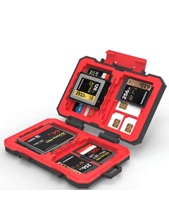 Estojo para cartões de memória SD, Micro SD e CF