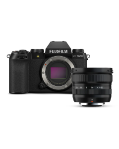 Câmera FUJIFILM X-S20 Mirrorless com lente XF 8mm f/3.5 R WR - Preta