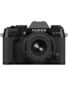Câmera FUJIFILM X-T50 Mirrorless com lente XF 16-50mm f/2.8-4.8 - Preta