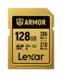 Cartão de Memória SDXC Lexar ARMOR GOLD 128GB UHS-II 280MB/s