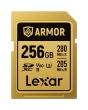 Cartão de Memória SDXC Lexar ARMOR GOLD 256GB UHS-II 280MB/s