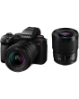 Câmera Panasonic Lumix S5 II Mirrorless com lente 20-60mm e 50mm