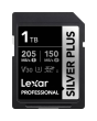 Cartão de Memória SDXC Lexar Professional Silver Plus 1TB UHS-I 205MB/s