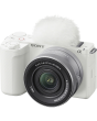 Câmera Sony ZV-E10 II Mirrorless com lente 16-50mm (Branca)