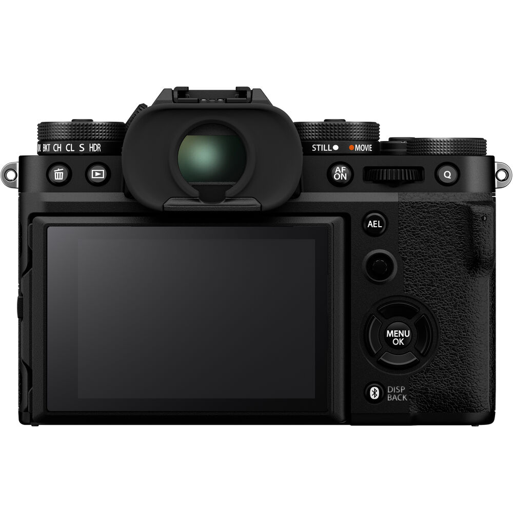Câmera FUJIFILM X-T5 Mirrorless com lente XF 16-80mm f/4 R OIS WR - Preta
