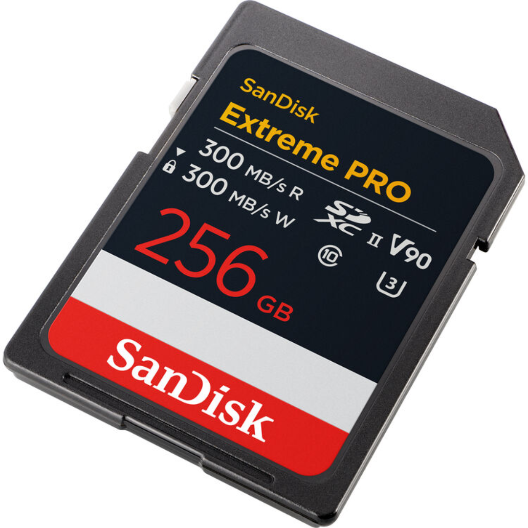 Cartão de Memória SDXC Sandisk Extreme PRO 256GB UHS-II 300MB/s
