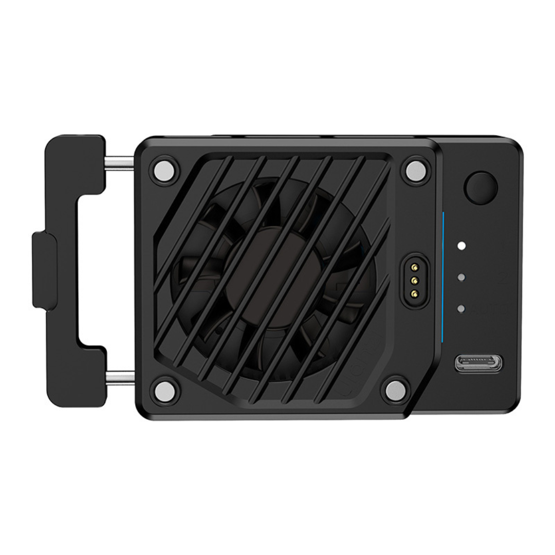 Refrigerador de Câmera Ulanzi CU01 – Ventilador 3 Velocidades, Compacto e Compatível com DSLR e Mirrorless