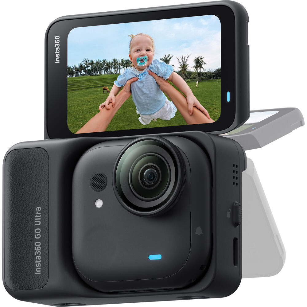 Câmera Insta360 GO Ultra Creator Bundle (Preta) – Conteúdo Criativo e Portátil