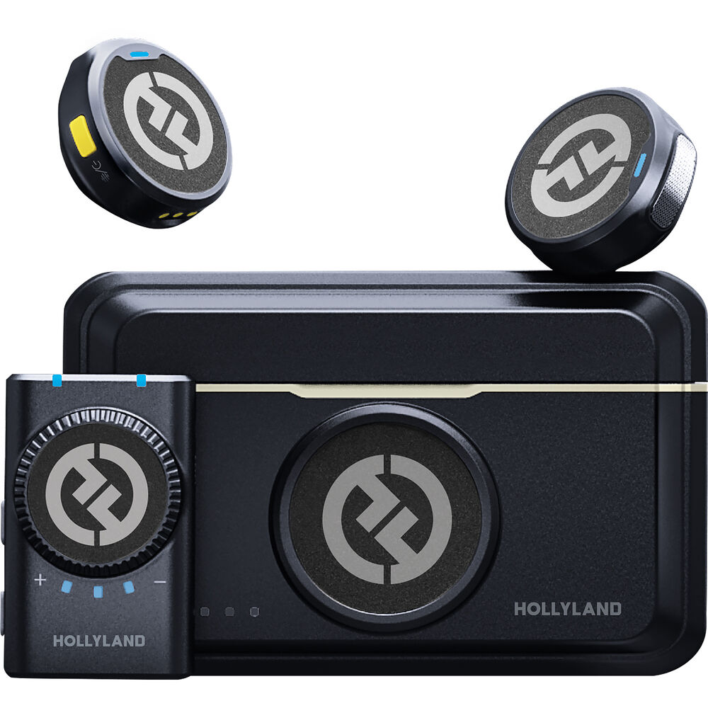 Microfone Wireless Hollyland Lark M2 DUO para Câmeras