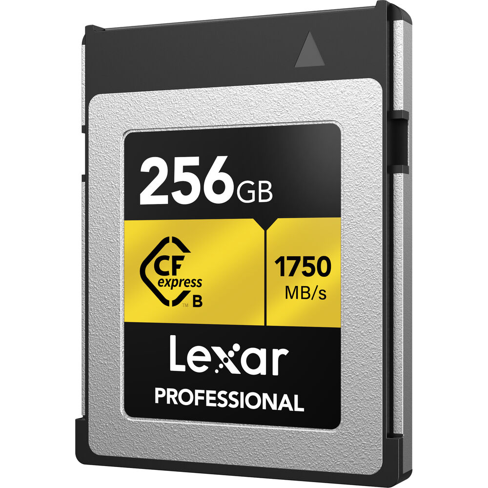 Cartão de Memória CFexpress Lexar Profissional Gold 256GB Type B 1750MB/s